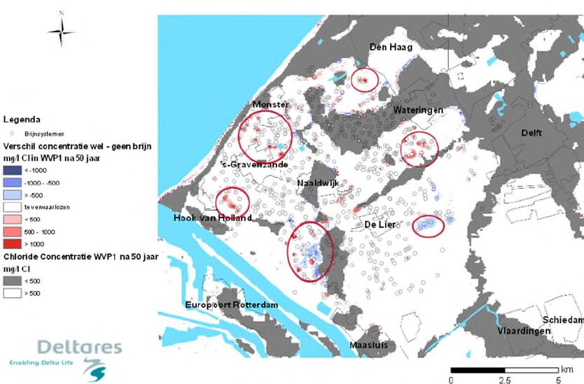 15 FIGUUR - : VERSCHILLEN IN CHLORIDECONCENTRATIE IN BIJ PRODUCTIE VAN.