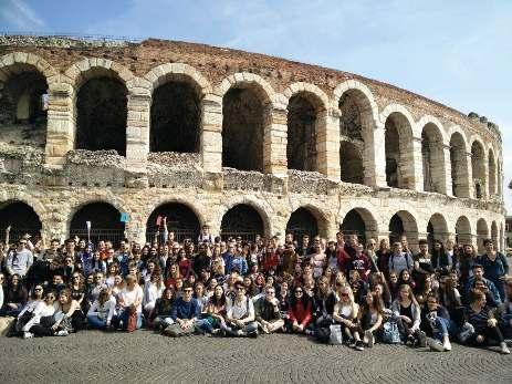 Italië met ons Erasmus plus programma.