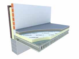 Isolatieplaat voor de vloer Floor PIR L UTHERM Floor PIR L is een PIR isolatieplaat bekleed met aan beide zijden een meerlaags gasdicht laminaat.