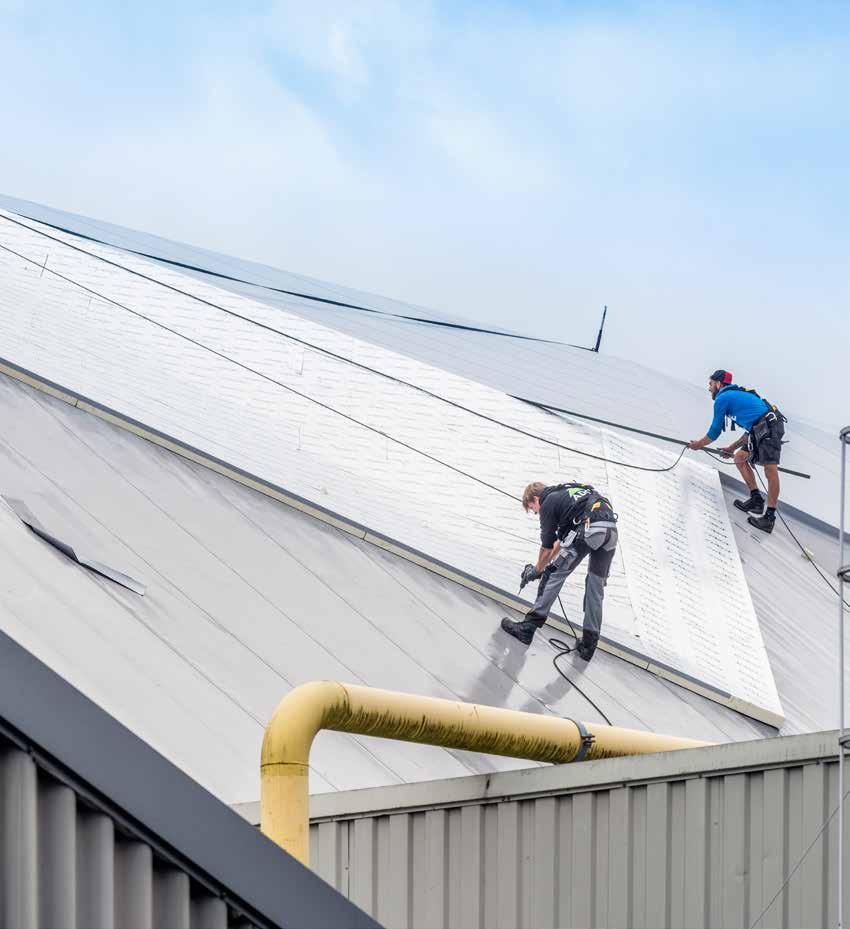 Flat Roof VOOR ELK PLAT DAK, VOOR ELKE DAKBEDEKKING, VIND