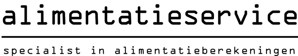 Aanvraag via : Naam kantoor Advocaat / mediator / notaris / accountant / financieel planner / particulier E-mail adres Telefoonnummer Berekening voor : O Kinderalimentatie O Partneralimentatie O