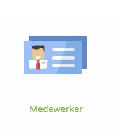 3.2 Medewerker Linksboven op de homepagina zie je de knop medewerker. Klik op deze knop om op de pagina te komen waarop je informatie in kunt zien omtrent jouw contract bij Sportwerkgever Fryslân.