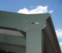 Tip van Verano : de Iseo terrasoverkapping heeft een dakplaat van polycarbonaat.