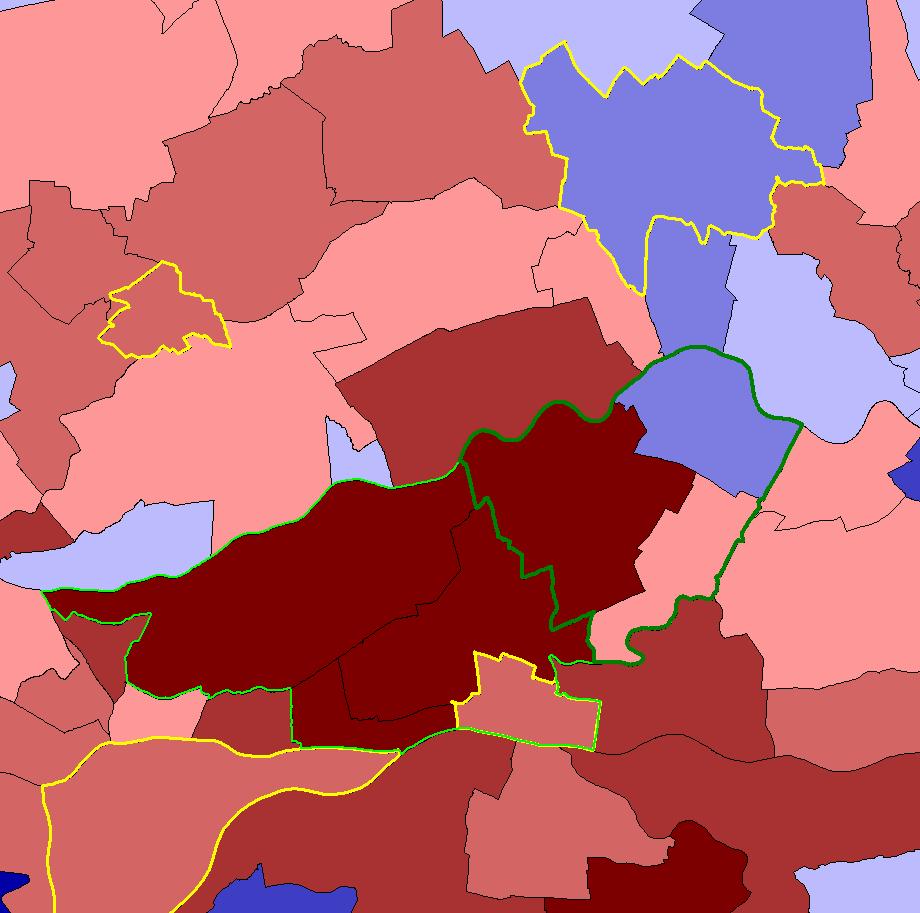 00 tot 0.51-0.57 tot 0.00-1.17 tot -0.57-1.68 tot -1.17 Tot -1.68 Z-score 1.84 of meer 1.