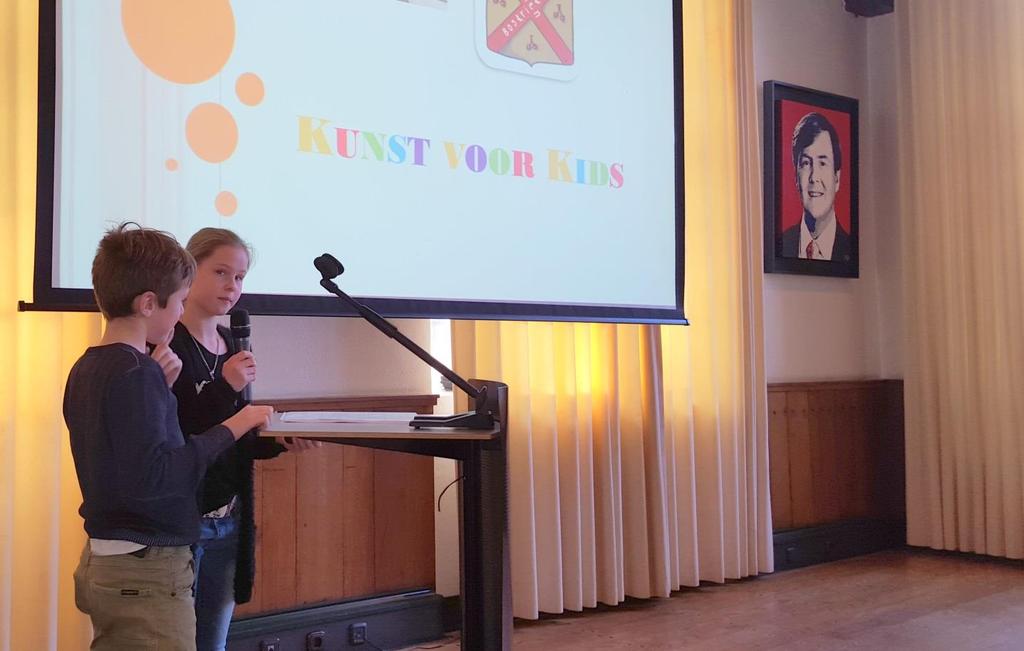 De Boskriek gaat door naar de volgende ronde! Het plan van De Boskriek is door naar de finaleronde van de Kindergemeenteraad. Van de 12 scholen gaan er 5 plannen door.