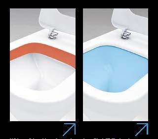 HYGIËNISCHER WC s met de AquaBlade technologie presteren beter dan bestaande WC s op het gebied van hygiëne.
