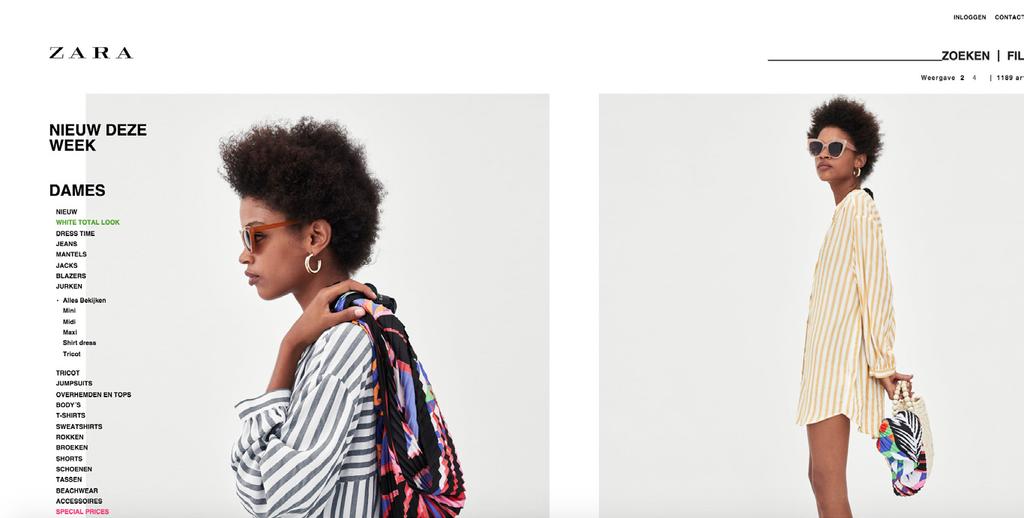 De online shopervaring van de Zara - PDF Gratis download