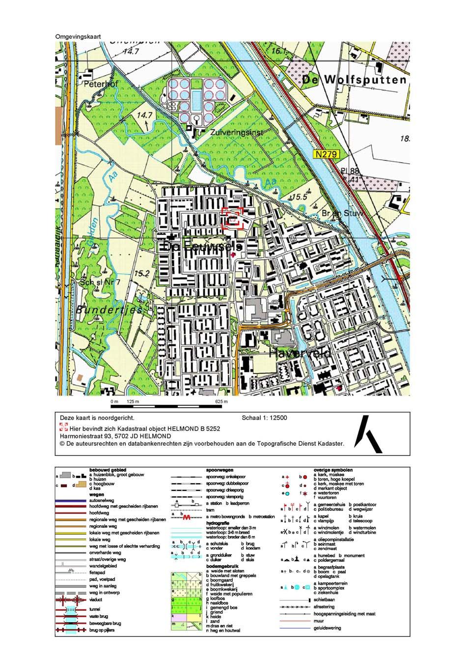 Omgevingskaart Helmond Eindhoven Aarle Rixtel Lieshout