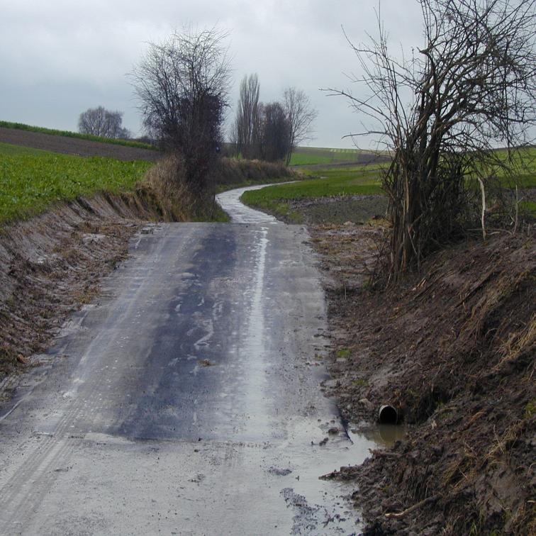 verkeersdrempels op de ruilverkavelingswegen remmen het