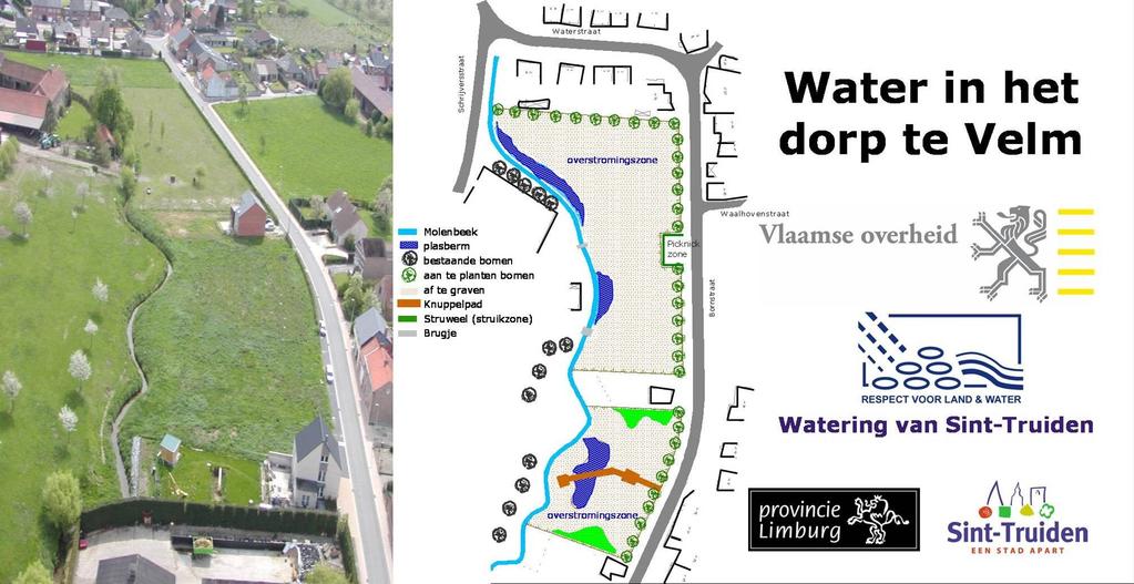 de afdamming van een droge vallei waaruit veel modderstromen afkomstig zijn. De overstromingszone wordt gecreëerd door uitgraving.