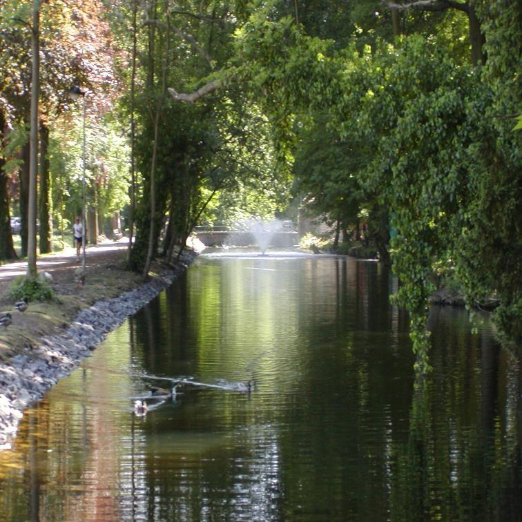 Toestand in 2008 De slotgracht werd in zijn oude glorie