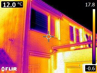 Naast elke foto staat een temperatuurstaat die aangeeft welke kleur welke