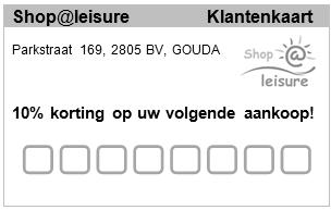SHOP@LEISURE pagina 1 van 1 Card Services b.v. <info@cardservices.nl> aan: Shop@leisure <info@shopleisure.