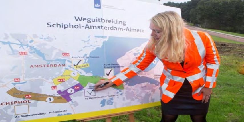 Kritische succesfactoren project A9 GDW Beperken verkeershinder 50.