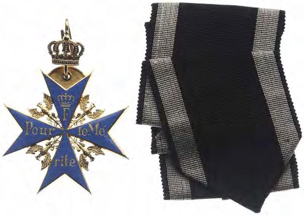Commandeurskruis van Pruissen, met segment oogje en kroon.