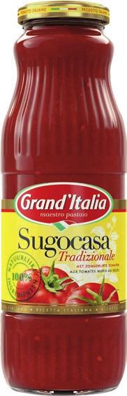 75 1. 3 STUKS Grand Italia Sugocasa of pasta Tradizionale pot 690 gram of zak 500