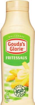 43 Gouda s Glorie of Yildriz saus pot 650 ml, fles 500-850 ml of tube 265 ml 25%