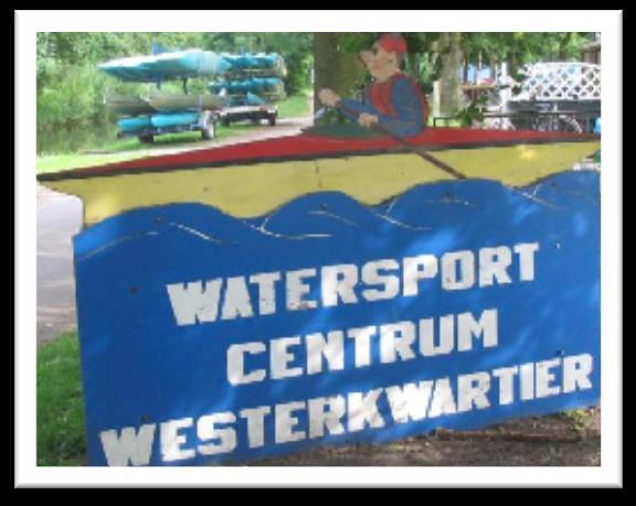 GAAN: We gaan naar WATERSPORTCENTRUM WESTERKWARTIER in