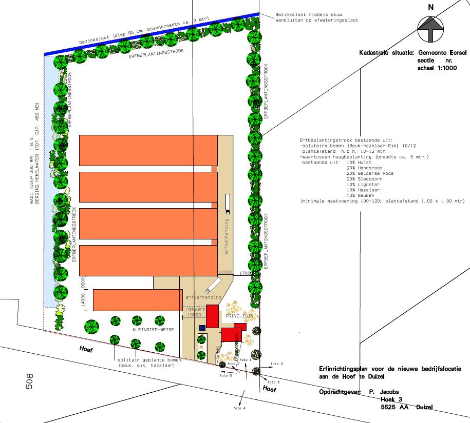 1. Landschappelijk inpassingsplan, De Hoef