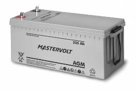 Power Pack s Mastervolt - AGM AGM accu s kunnen door hun constructie zeer snel ontladen worden, met zeer hoge stromen, en zijn dus