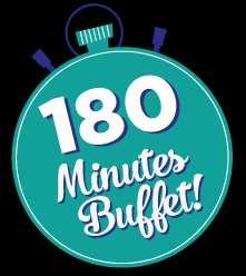 180 Minuten buffet (min.