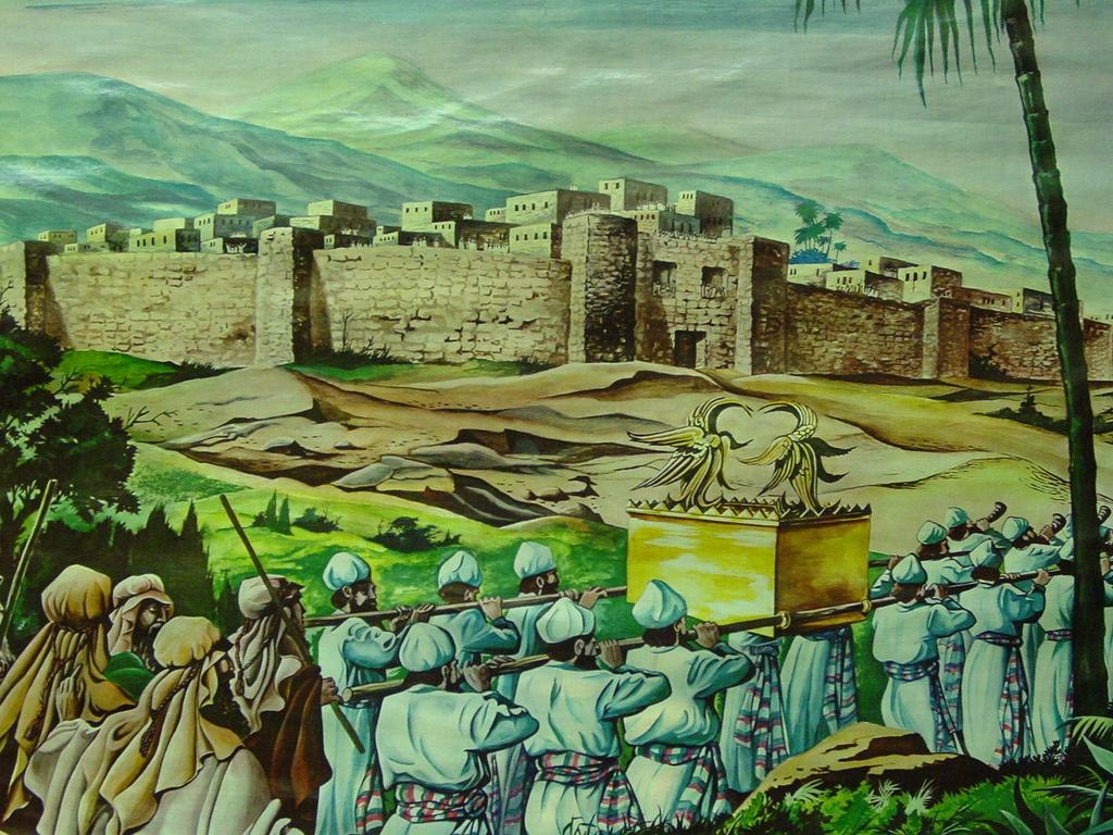 Welke taak had Israël bij de verovering op Jericho?