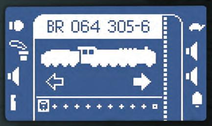 Bij de aanmelding slaat de MS2 de belangrijkste locgegevens op. Na korte tijd meldt de MS2: De loc bevat nu 1 locomotief(s) Na de bevestiging verschijnt het venster om te rijden.