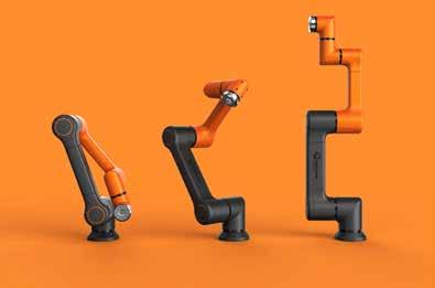 38. PRODUCTNIEUWS Dymato haalt Hanwha Techwin-cobot naar Benelux Een flexibele robot die veilig tussen en met mensen samen kan werken.