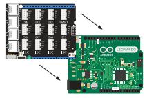 Ruimteraket Les 5 Instructieblad Je hebt nodig: Tablet CloudProfessor Arduino Leonardo Arduino Shield Ventilator + motor