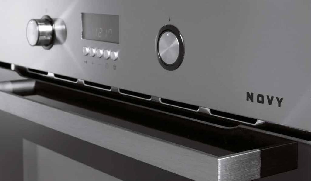 Novy biedt 2 verschillende uitvoeringen aan in het gamma ovens: Pure en Essence.