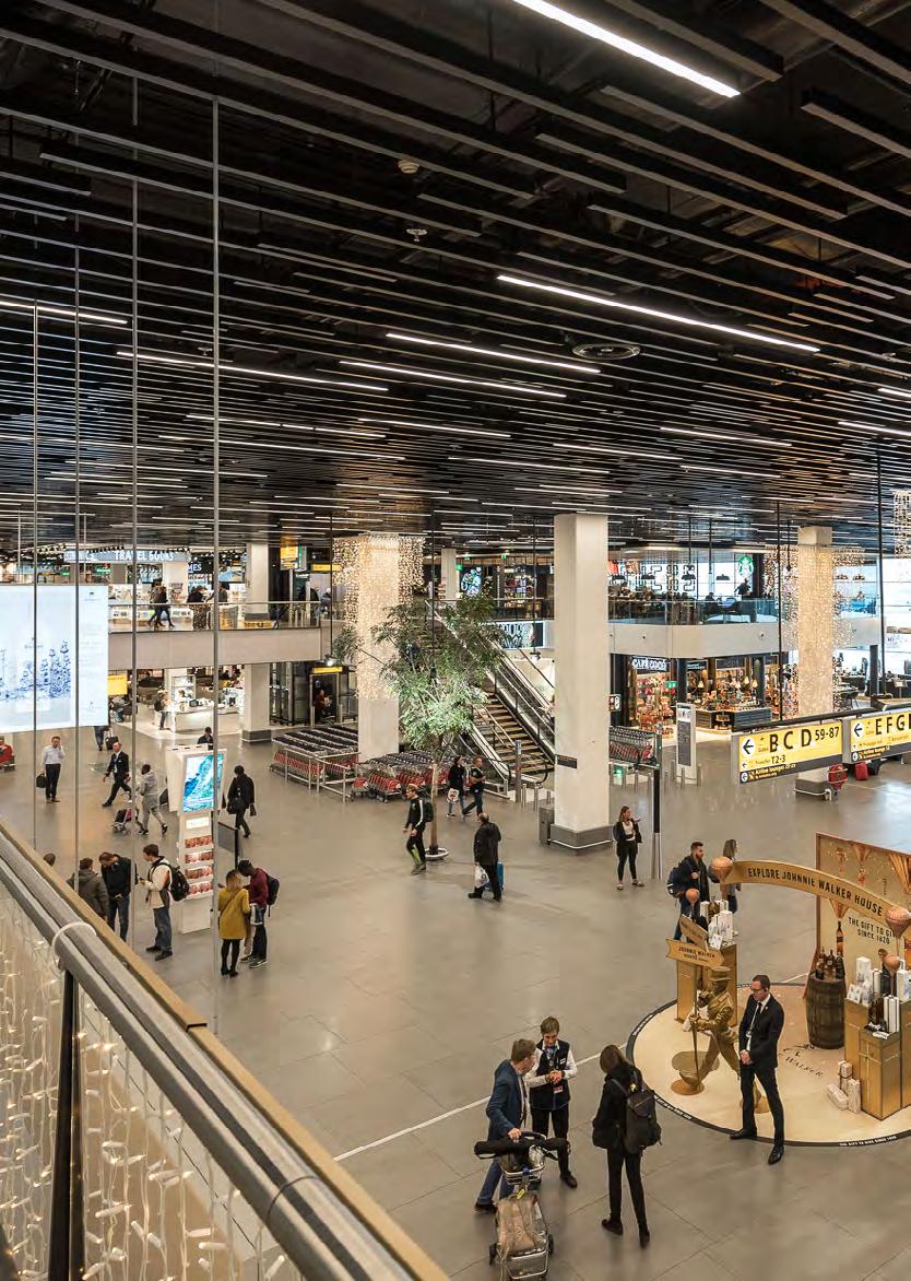 Awards Schiphol Group en Amsterdam Airport Schiphol hebben zich op verschillende gebieden onderscheiden.