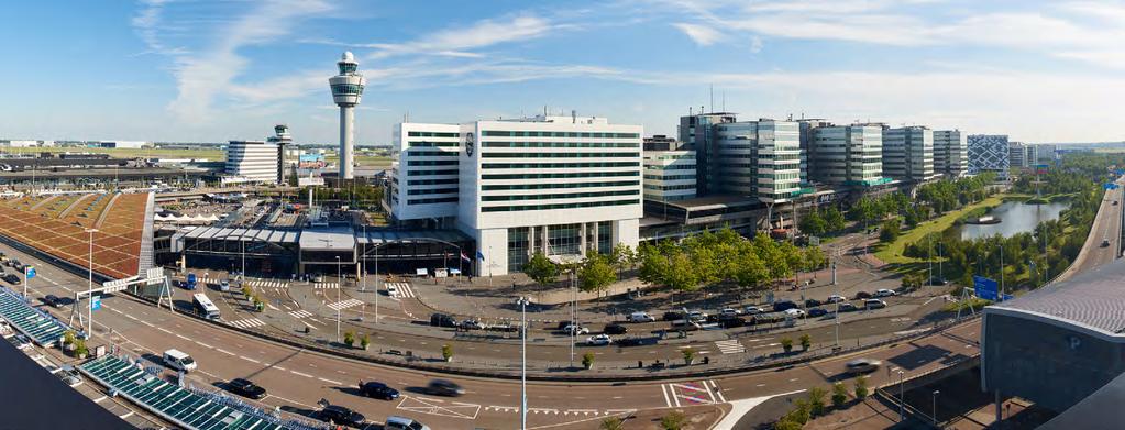 Locatie Schiphol 1 Oppervlakte Schipholterrein: 2.