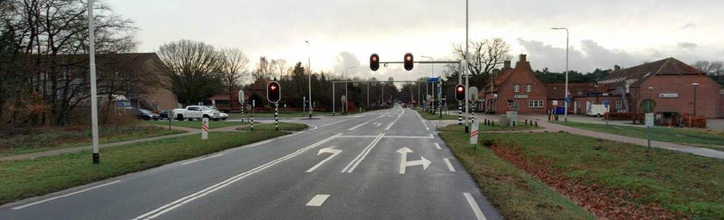 Rijen Kruising N631 met spoorzone (Nassaulaan, spoor en Broodbaan) Voor de kruisingen rondom de spoorwegovergang zijn meerdere varianten opgesteld.