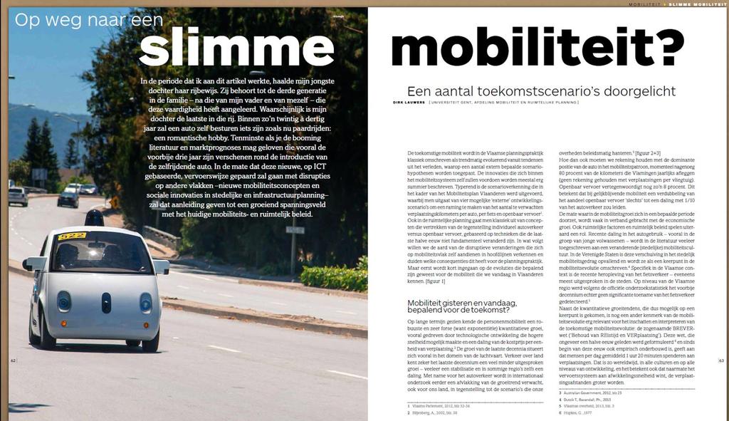 mobiliteitsstijlen Nieuwe businessmodellen en