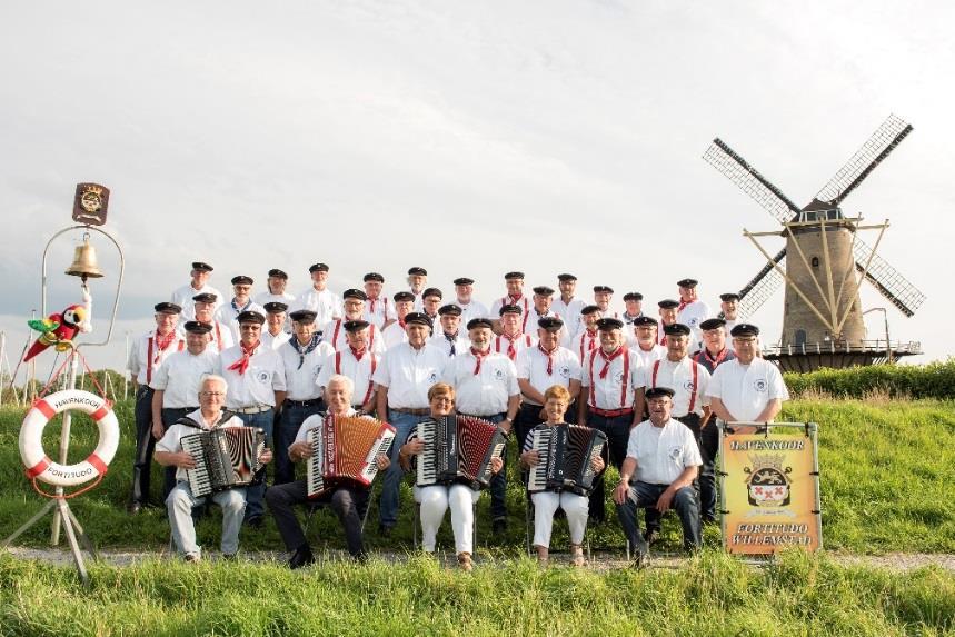 Muziek op reis 2018 Havenkoor Fortitudo Fortitudo is een havenkoor uit Willemstad. Fortitudo zingt zeemansliedjes en shanties, telt incl.