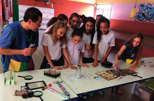 Nog in Brazilië namen 630 studenten deel aan een wetenschappelijk onderwijsprogramma dat in 2016 werd opgericht. Het doel is om interesse voor wetenschap en bewustzijn voor het milieu te creëren.