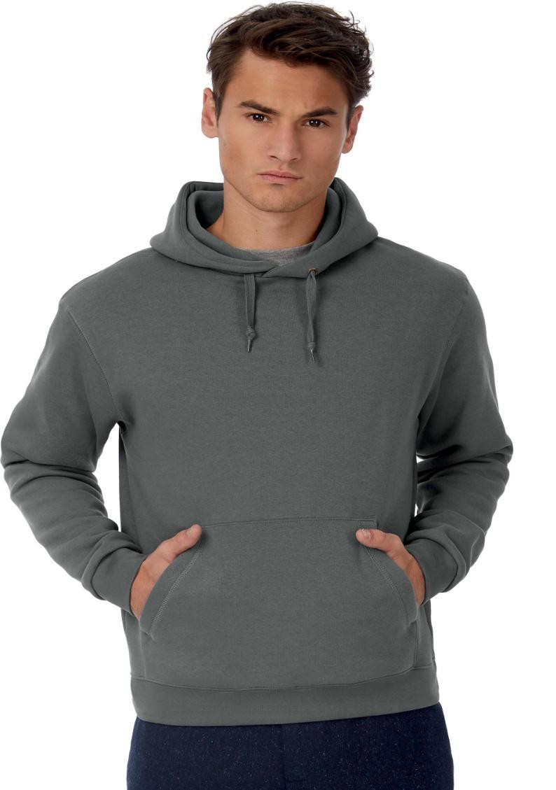 B&C # CGWU620 - Hooded Sweatshirt Standard Hoodie 57,90 Omschrijving 80% ringgesponnen gekamd katoen / 20 % polyester.