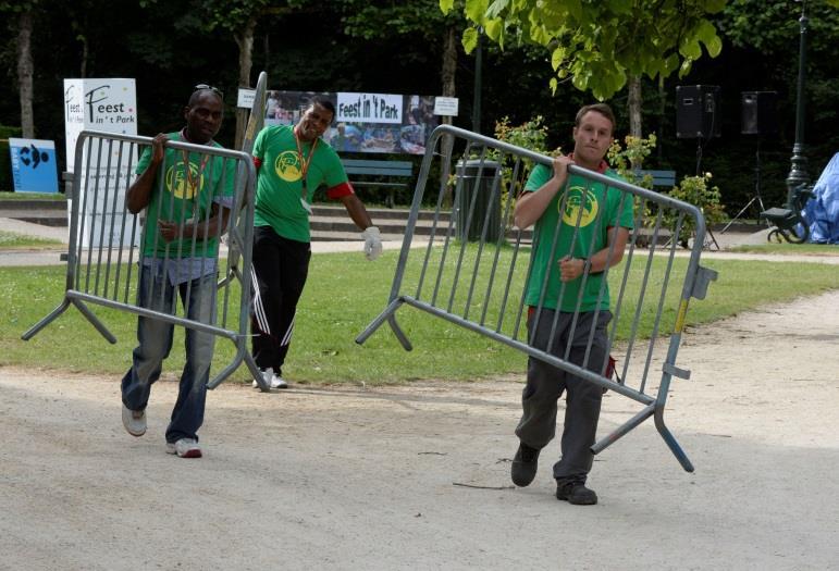 2. De organisatie Feest in t Park is een organisatie van Stad