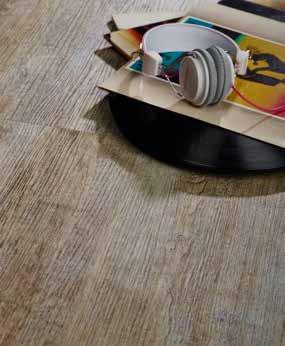 Realistische V-groef De V-groef aan de vier zijden accentueert de Moduleo planken en -tegels en draagt bij tot de natuurlijke look van uw vloer.