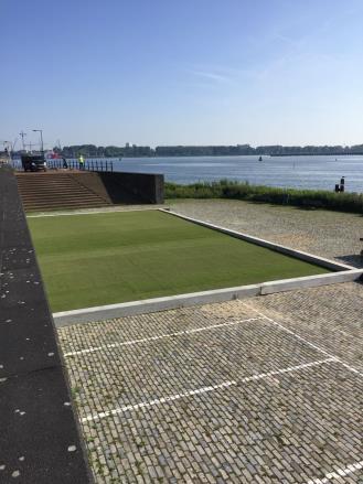 Werkzaamheden op langere termijn Aansluiting van de leiding vanuit de Panamakade naar Piet Heijngebouw (eindpunt van de leiding).