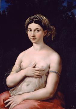 Verder vinden we er onder meer werk van Bernini (Portret Urbanus VIII), Rafaël (La Fornarina, oftewel het