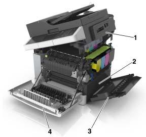 Printer onderhouden 207 Een onderhoudskit bestellen Bij gebruik van bepaalde soorten papier moet de onderhoudskit wellicht vaker worden vervangen.