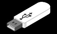 2. Hoe zet u de gedownloade route op een USB-stick? Voordat u de gedownloade route kan afspelen op de SilverFit Mile, dient u de route op een USB-stick te zetten (zie hiernaast).