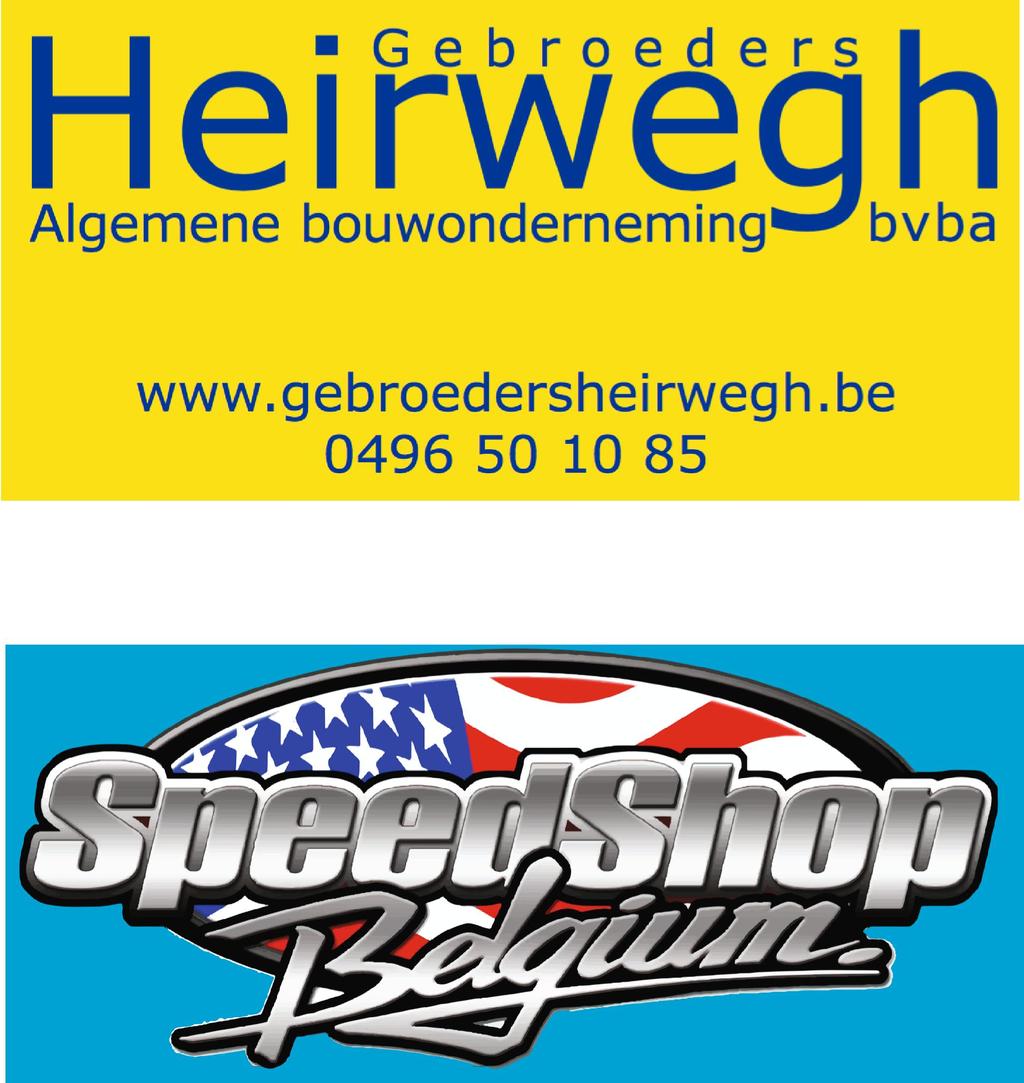 WIJ DANKEN DE SPONSORS