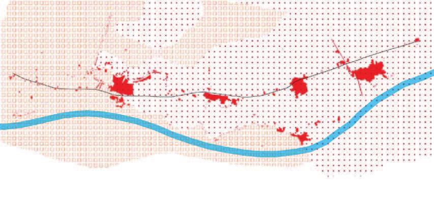 De N283 kruist twee grondsoorten, namelijk zeekleigronden en rivierkleigronden. Het zeekleigebied is grootschaliger dan het rivierengebied met komgronden en oeverwallen.