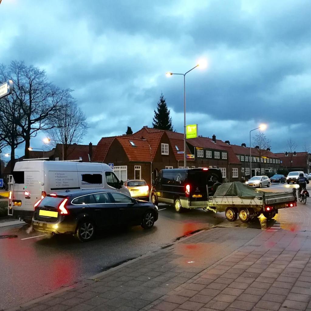 waar zij zich onveilig voelen in het verkeer