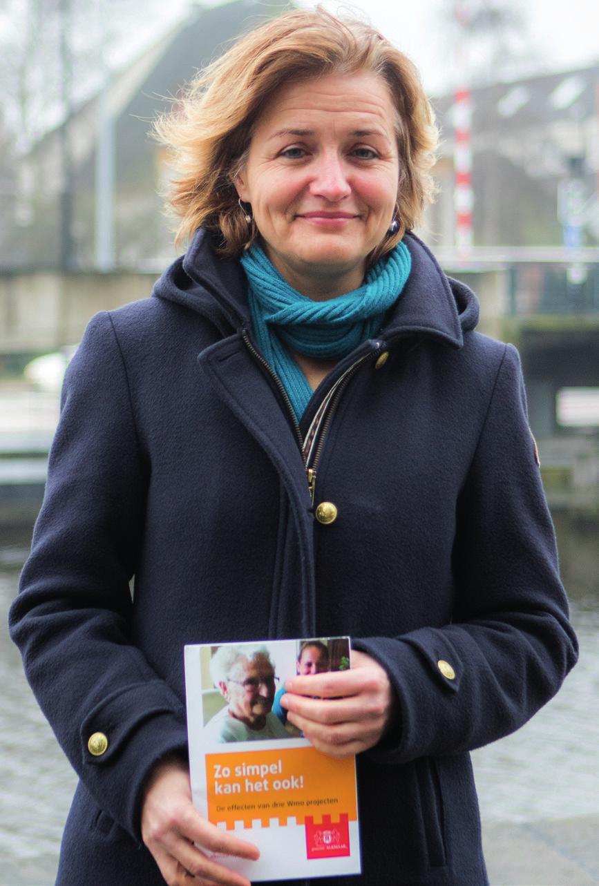 Wmo Mantelzorgers Aanvullend zegt Krista: Ik kan me voorstellen dat niet iedereen die een beroep op de Wmo doet meteen het boekje zal raadplegen.