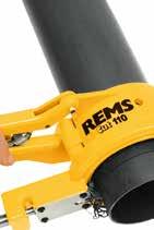 REMS Cut 110 P Buisafkort- en buisaanschuinapparaat Robuust kwaliteitsgereedschap voor haaks, vlak afkorten en aanschuinen (15 ) in één bewerking.