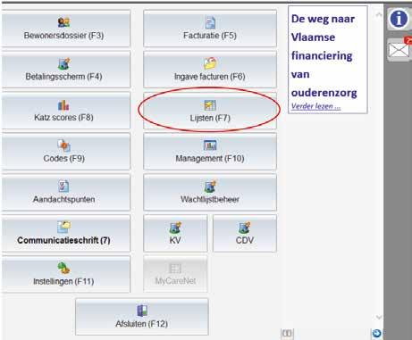 2. Software: Greenock - Het verkrijgen van een lijst van alle INSZ-codes van de bewoners van het WZC Hoe INSZ-nummers van WZC-bewoners