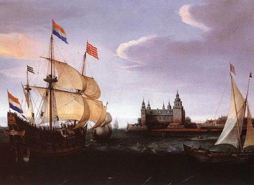 30 Cultuurhistorische IJsselmeerbiografie Deel 1: Een geschiedenis in vogelvlucht Jan Abrahamsz Beerstraten, Het Paalhuis en de Nieuwe Brug te Amsterdam in de winter (1640-1666).